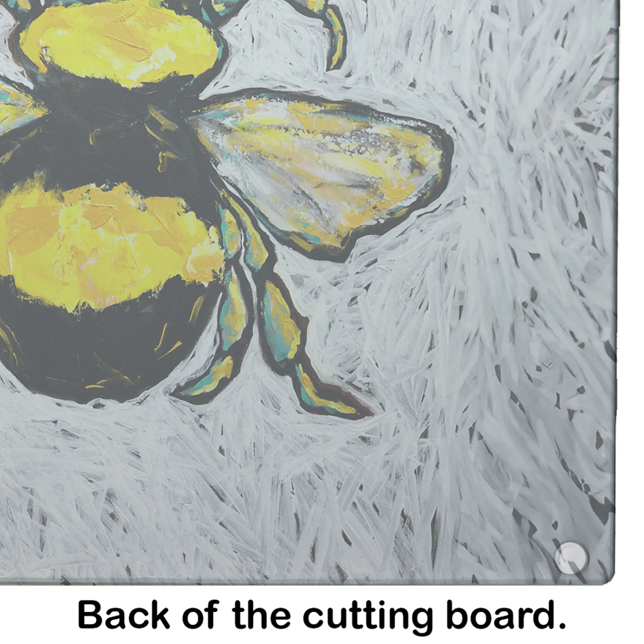 Buzzbee Bumblebee Glass Cutting Board Caroline's Treasures