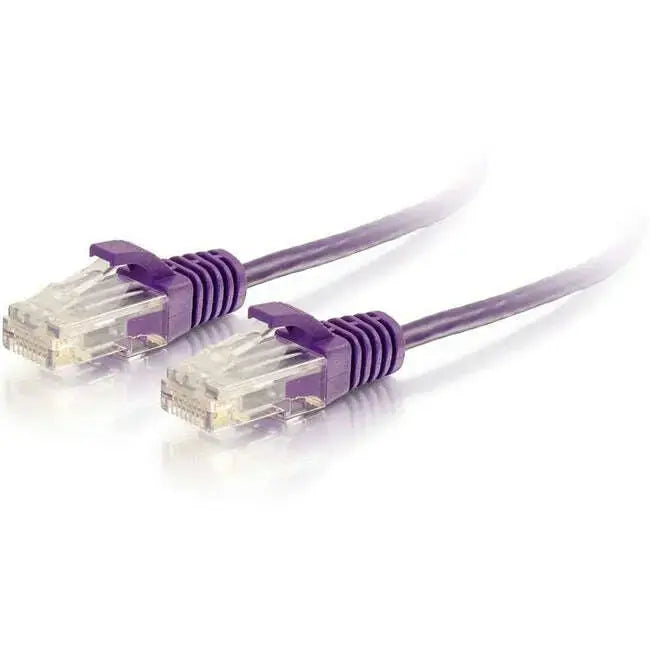 C2G-1ft-Cat6-Snagless-Unshielded-_UTP_-Slim-Ethernet-Network-Patch-Cable-Purple-C2G-335351087
