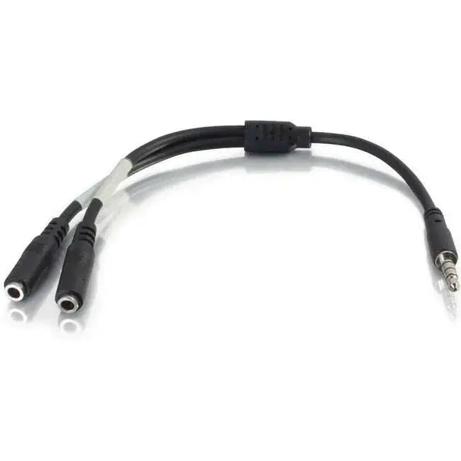 C2G-6in-4-pin-3.5mm-Microphone-and-Headphone-Breakout-Adapter-Y-Cable-C2G-335860797