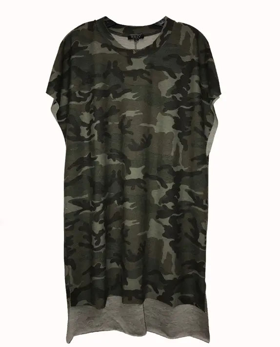 CAMO CUTOFF TEE WEIV