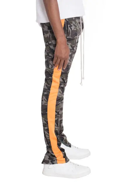 CAMO SIDE STRIPE TRACK PANTS WEIV