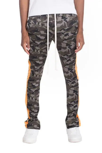 CAMO SIDE STRIPE TRACK PANTS WEIV