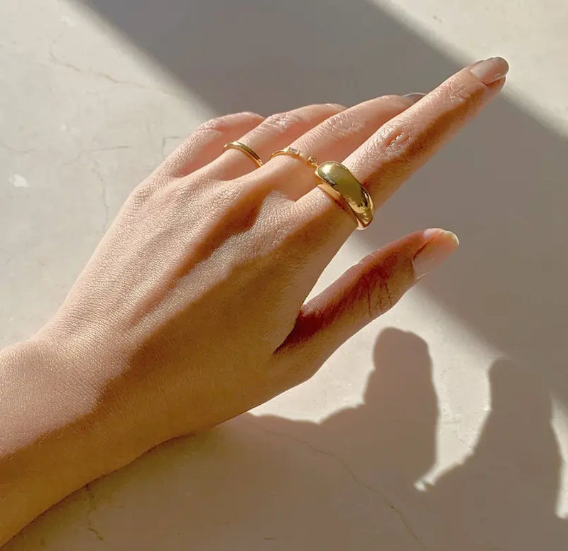 CAPRI DOME RING - GOLD Mai Desiree