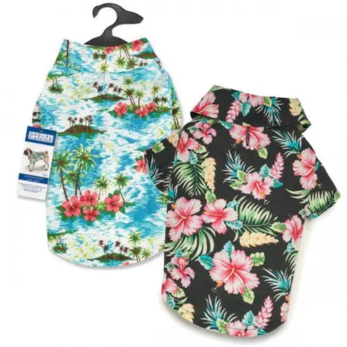 CC Hawaiian Breeze Camp Shirt Casual Canine