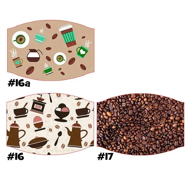 COFFEE Face Masks (Choice of Designs) LIANE FRIED STUDIO