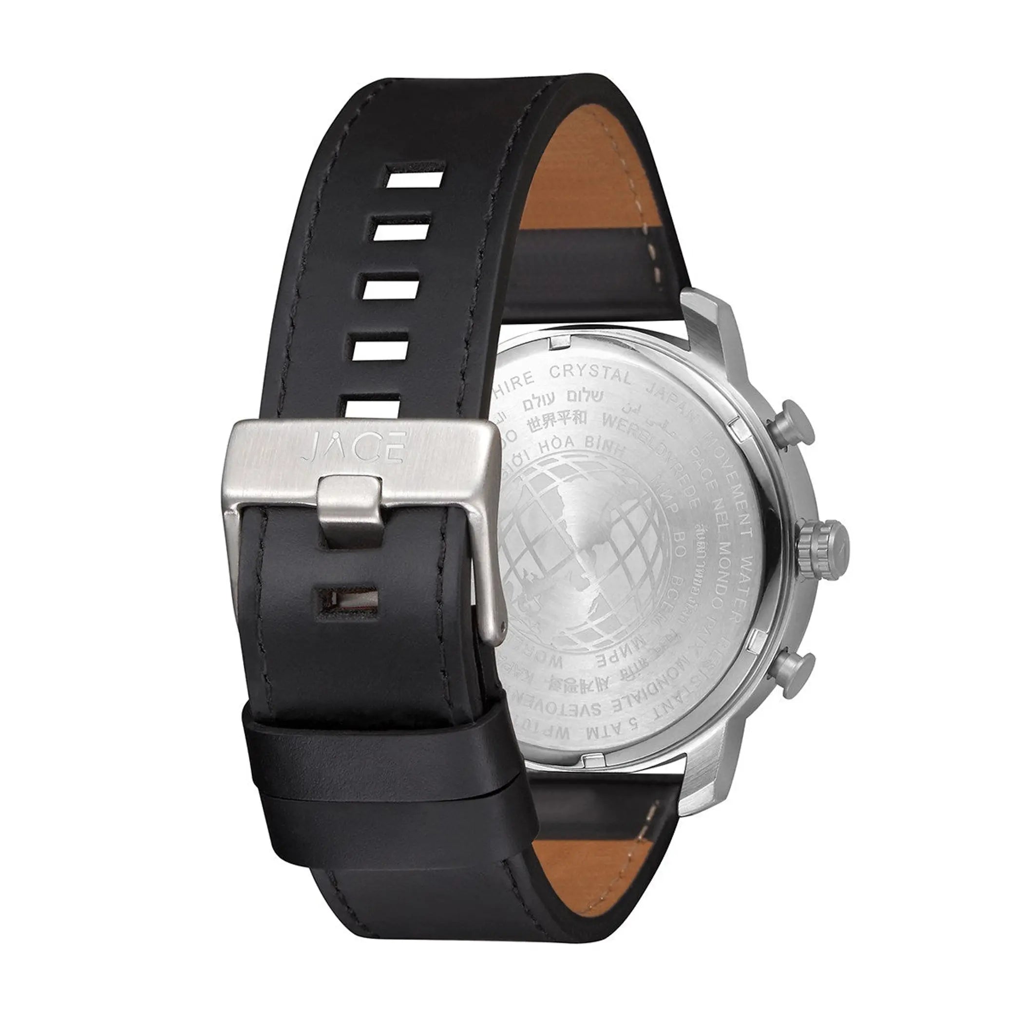 "CORDOBA" MENS LEATHER BAND CHRONOGRAPH WATCH Lurella Cosmetics
