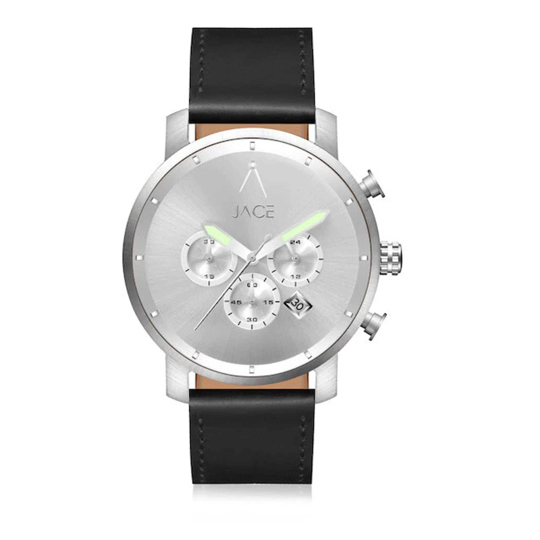 "CORDOBA" MENS LEATHER BAND CHRONOGRAPH WATCH Lurella Cosmetics