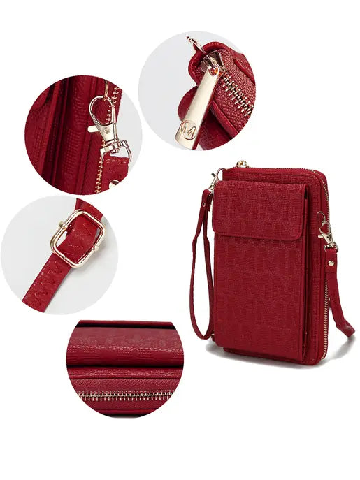 Caddy Phone Wallet Crossbody Bag MKF Colletion by Mia K.