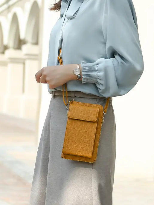 Caddy Phone Wallet Crossbody Bag MKF Colletion by Mia K.