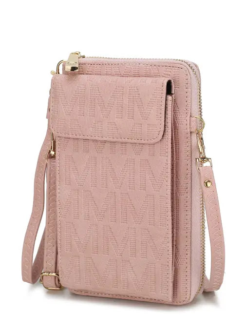 Caddy Phone Wallet Crossbody Bag MKF Colletion by Mia K.