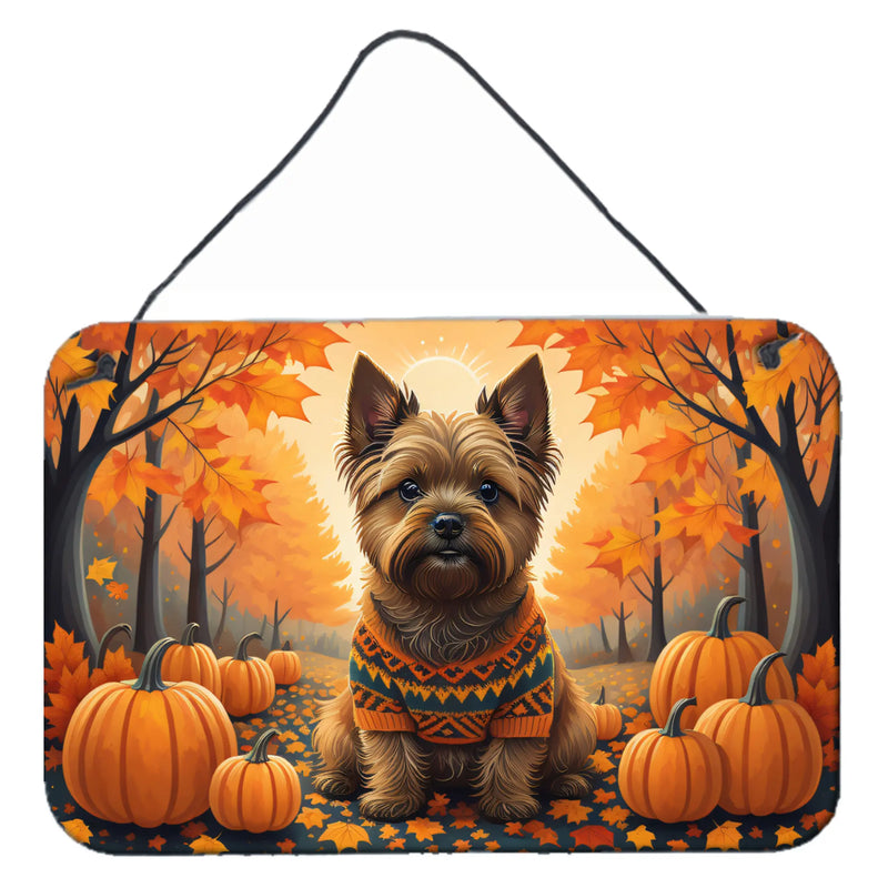 Cairn Terrier Fall Wall or Door Hanging Prints Caroline's Treasures