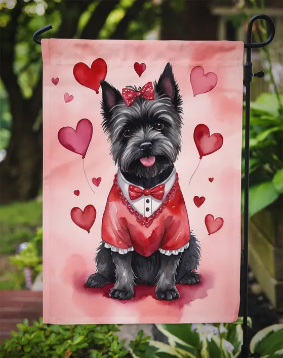 Cairn Terrier My Valentine Garden Flag Caroline's Treasures