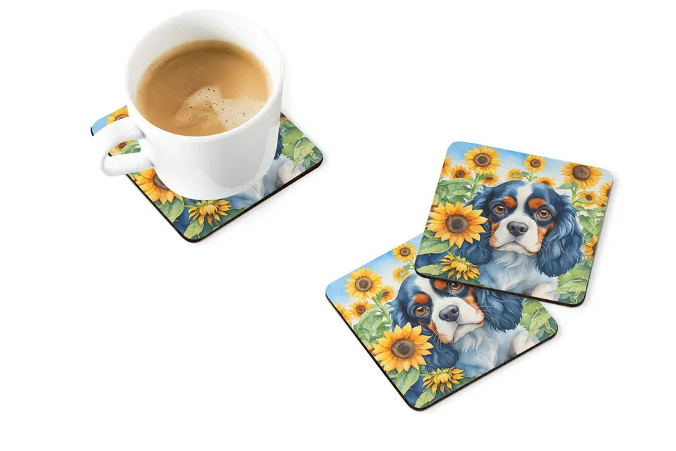 Cairn Terrier in Sunflowers Pair of Pot Holders Caroline's Treasures