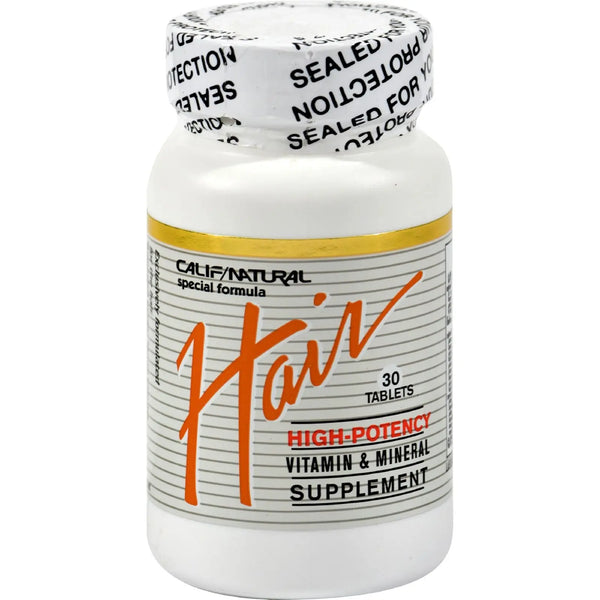 California Natural Hair - 30 Tablets California Natural
