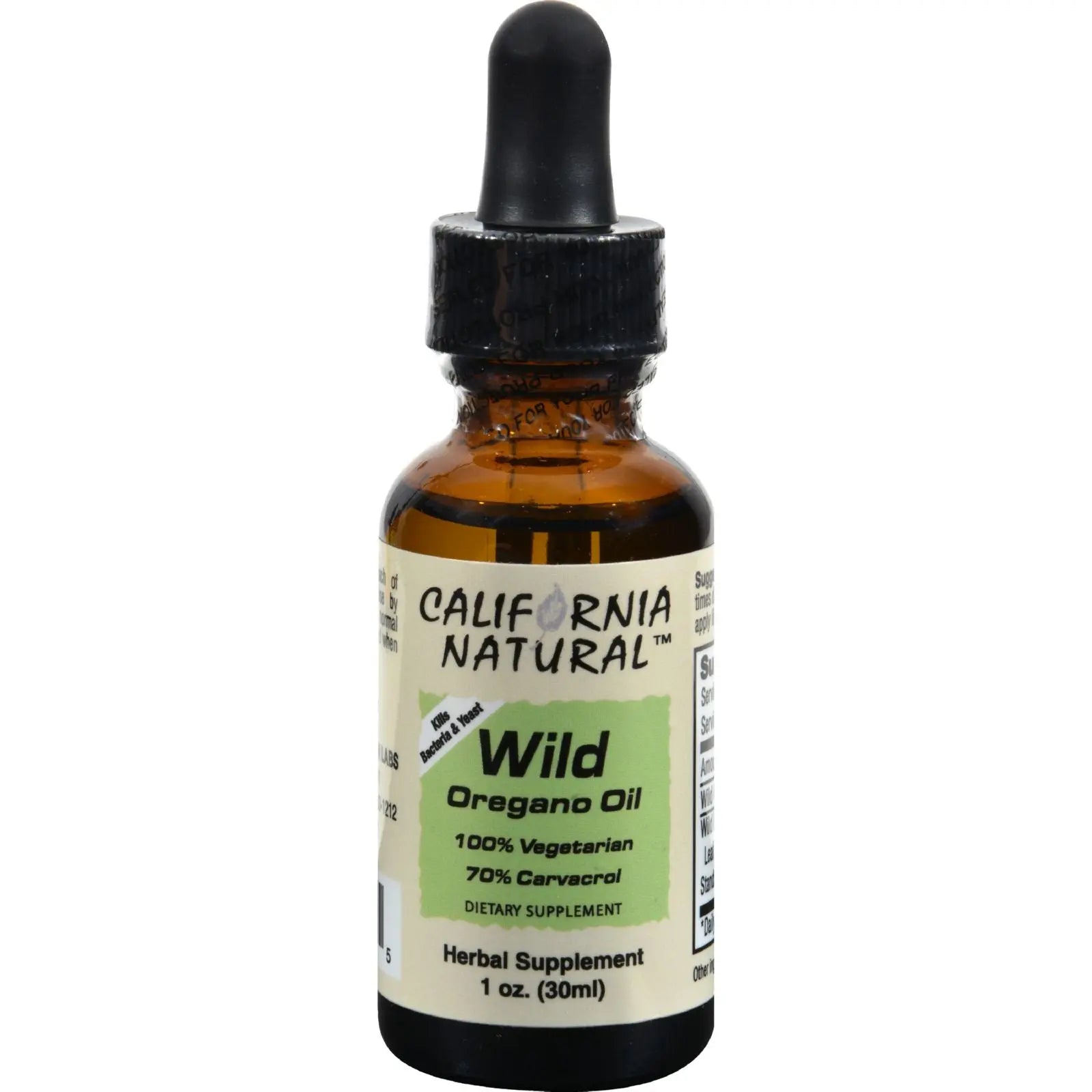 California Natural Wild Oregano Oil - 1 Fl Oz California Natural
