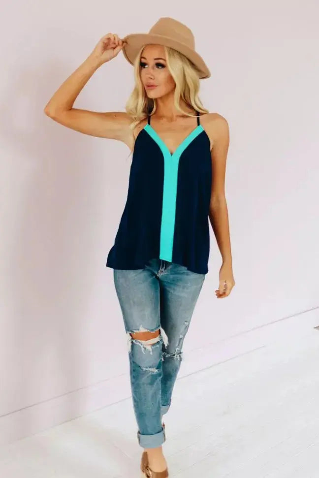 California Racerback Tank Stay Warm in Style