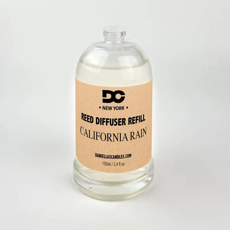 California Rain Reed Diffuser Refill Oil Starline Artist Production