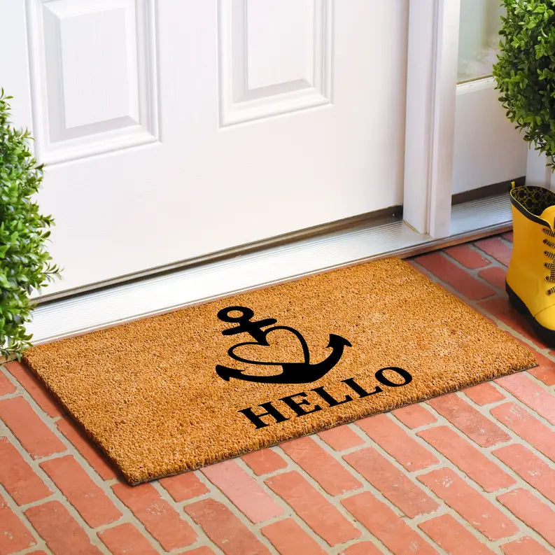 Calloway Mills Anchor Hello Doormat Calloway Mills