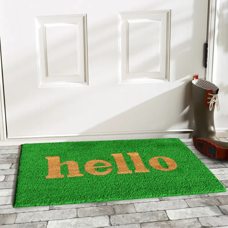 Calloway Mills Block Hello Doormat Calloway Mills