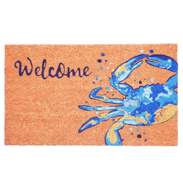 Calloway Mills Blue Crab Welcome Doormat Calloway Mills