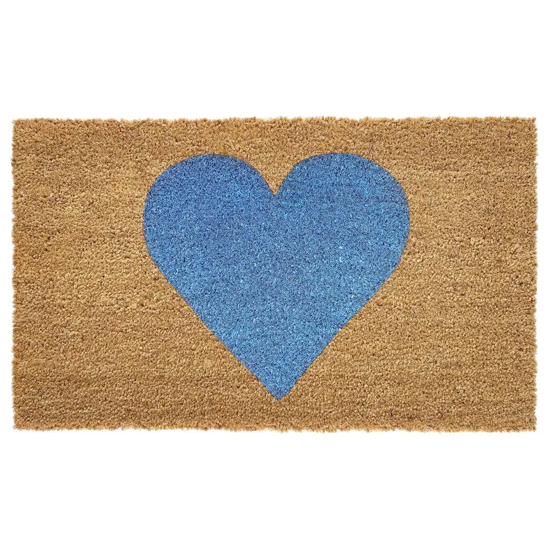 Calloway Mills Blue Heart Doormat Calloway Mills