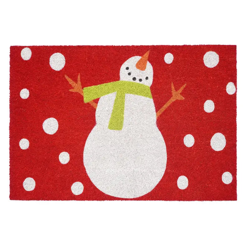 Calloway Mills Christmas Holiday Snowman Doormat Calloway Mills