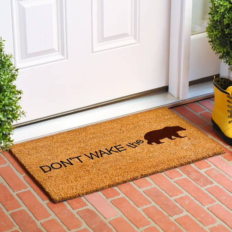 Calloway Mills Don't Wake The Bear Doormat Calloway Mills