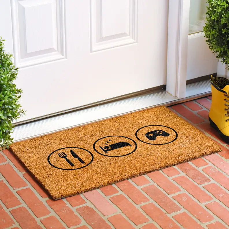 Calloway Mills Eat Sleep Games Doormat Calloway Mills