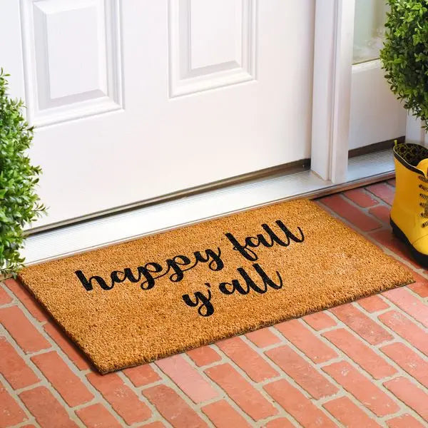 Calloway Mills Happy Fall Yall Doormat Calloway Mills