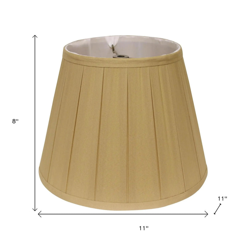 Camel Shantung Silk Empire Lamp Shade Homeroots Lighting