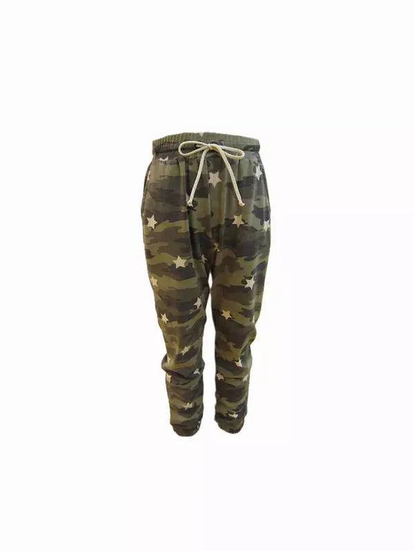 Camo Stars Joggers Tru Luv