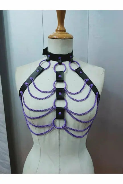Candy Collection Chain Harness Daisy Corsets