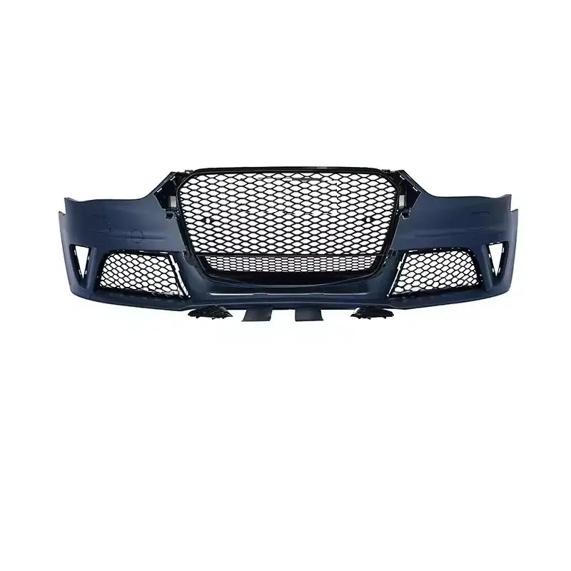 Car Front Bumper for Audi A4 S4 B8.5 2013 2014 2015 2016 Upgrade RS4 Style Conversion Kit with Front Grille Direct Replacement GreatEagleInc