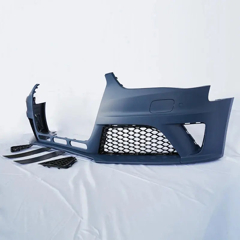 Car Front Bumper for Audi A4 S4 B8.5 2013 2014 2015 2016 Upgrade RS4 Style Conversion Kit with Front Grille Direct Replacement GreatEagleInc