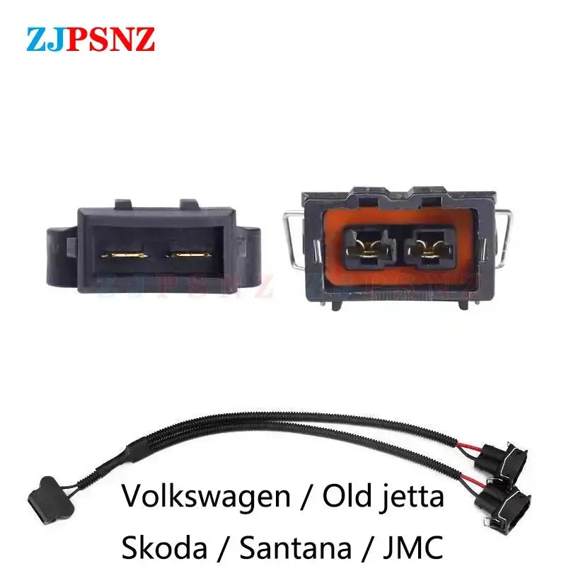 Car Horn Plug Speaker Adapter Pigtail Socket Two Special Line Beam Horn Wiring Harness Female Male Plug Horn Socket Conversion GreatEagleInc