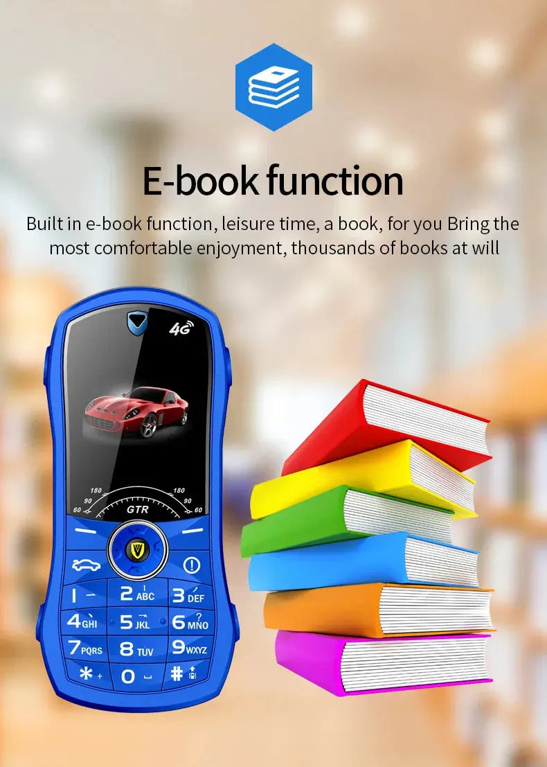 Car Model Mobile Phone 1.8 inch Push Button Mini Car Shape Key Student Dual Sim Telephone MP3 Real Vibration No Camera Cellphone GreatEagleInc