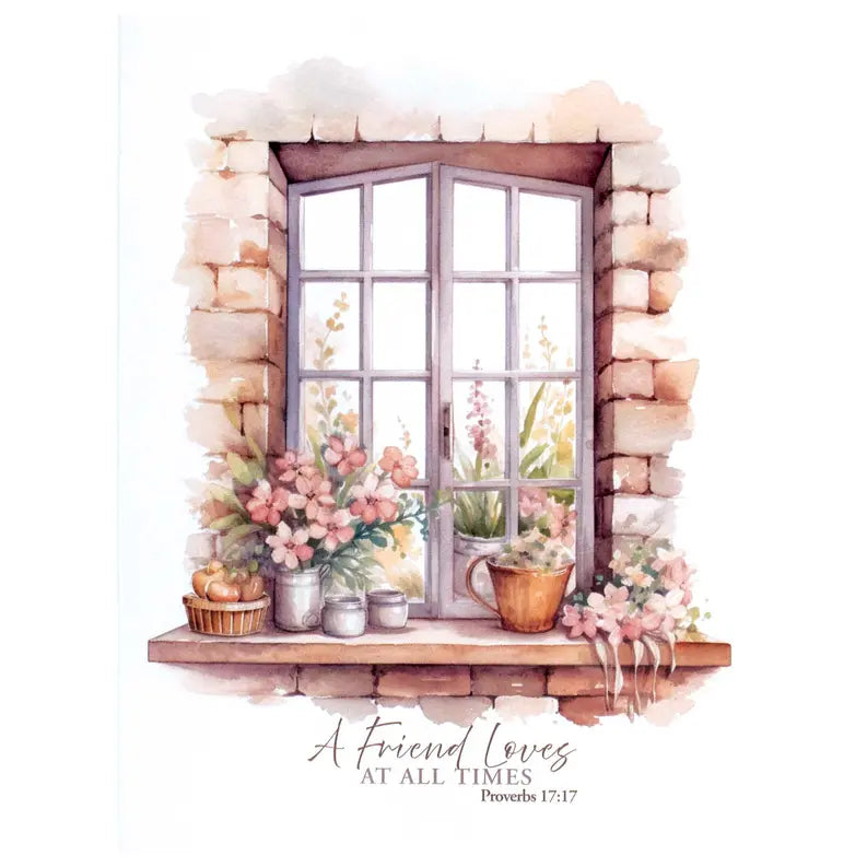 Card Set Friendship Windows Scripture Dicksons Inc