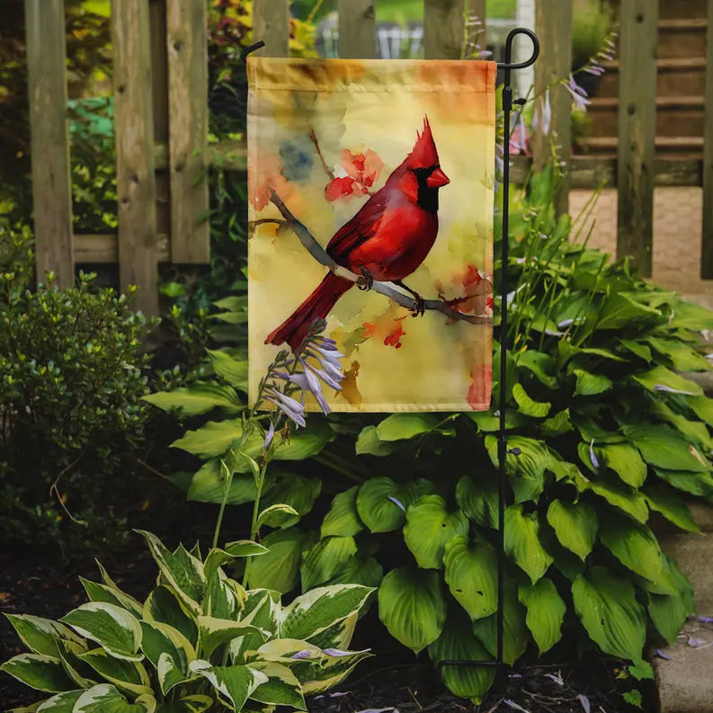 Cardinal Garden Flag Caroline's Treasures