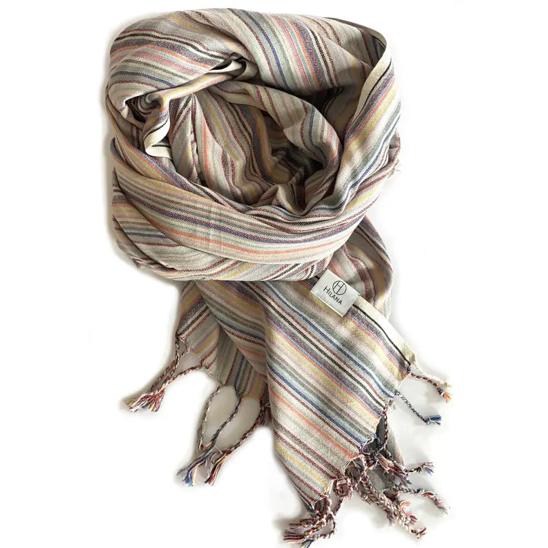 Casablanca Sustainable Striped Turkish Towel / Blanket T&W Trade