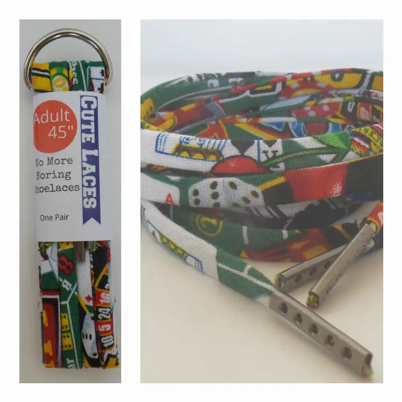 Casino Shoelaces Cutelaces