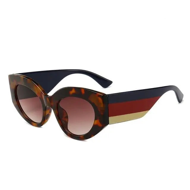 Cat Eye Style Rainbow Frame Sunglasses Cocus Pocus