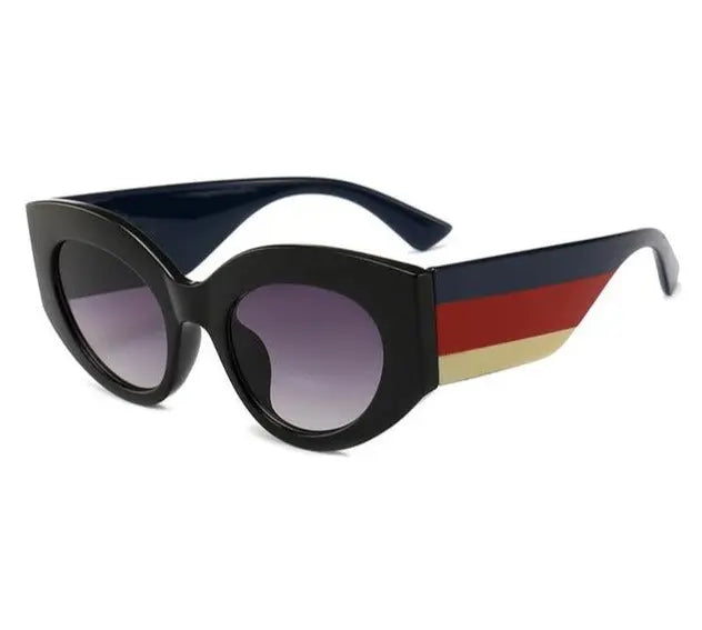 Cat Eye Style Rainbow Frame Sunglasses Cocus Pocus