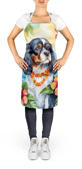 Cavalier Spaniel Luau Apron Caroline's Treasures