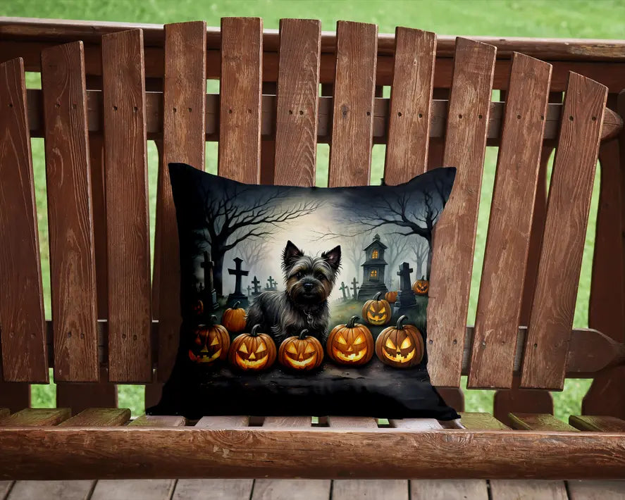 Cavalier Spaniel Spooky Halloween Pair of Pot Holders Caroline's Treasures