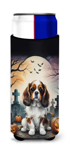 Cavalier Spaniel Spooky Halloween Pair of Pot Holders Caroline's Treasures