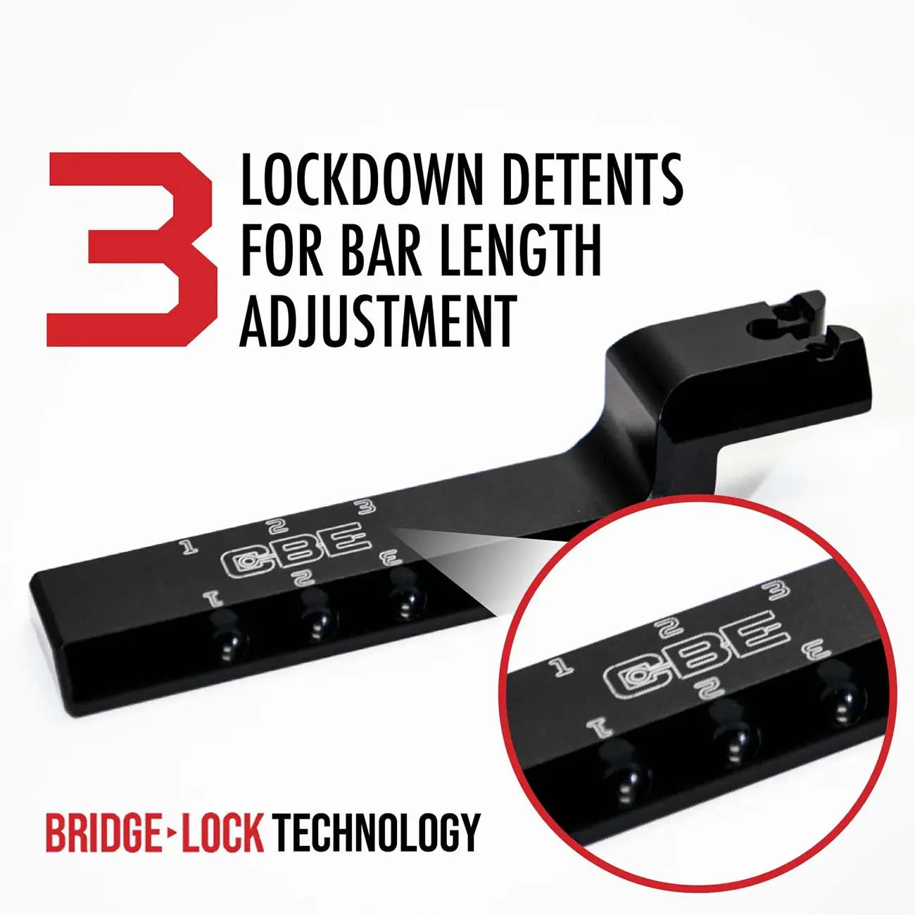 Cbe Sights Bridge-lock Sight Conversion Bar CBE