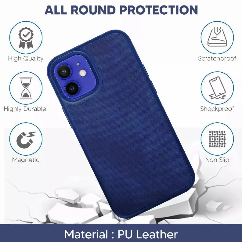 Celvoltz Outfit Luxury Pu Leather Case Compatible With IPhone 12 Pro CelVoltz