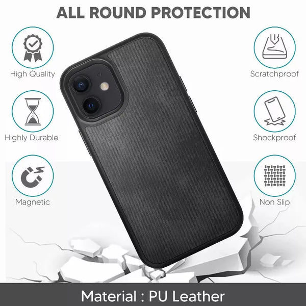 Celvoltz Outfit Luxury Pu Leather Case Compatible With IPhone 12 Pro CelVoltz