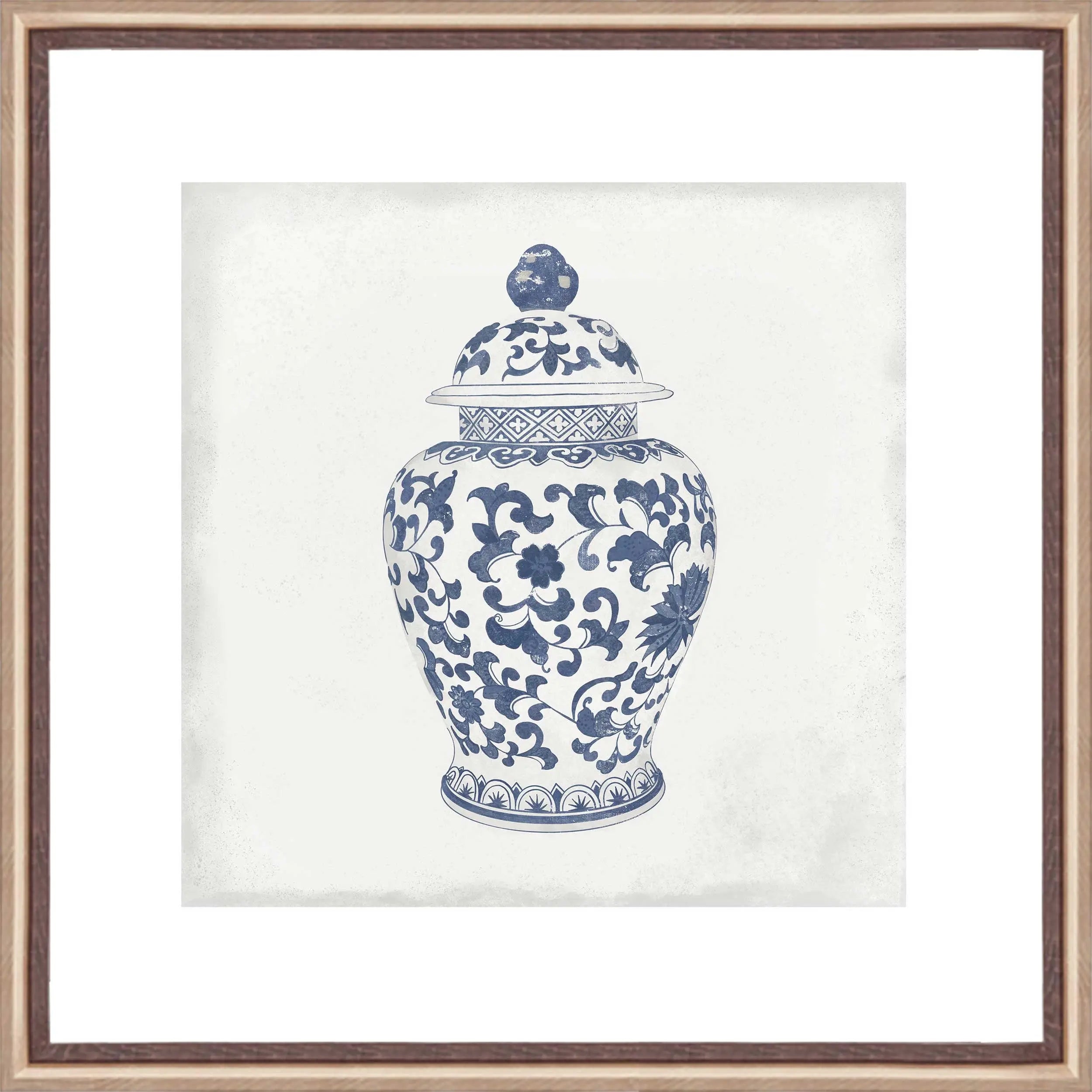Ceramic Bloom II Hand Painted Light Brown Shadowbox Wall Art Homeroots Home Decor