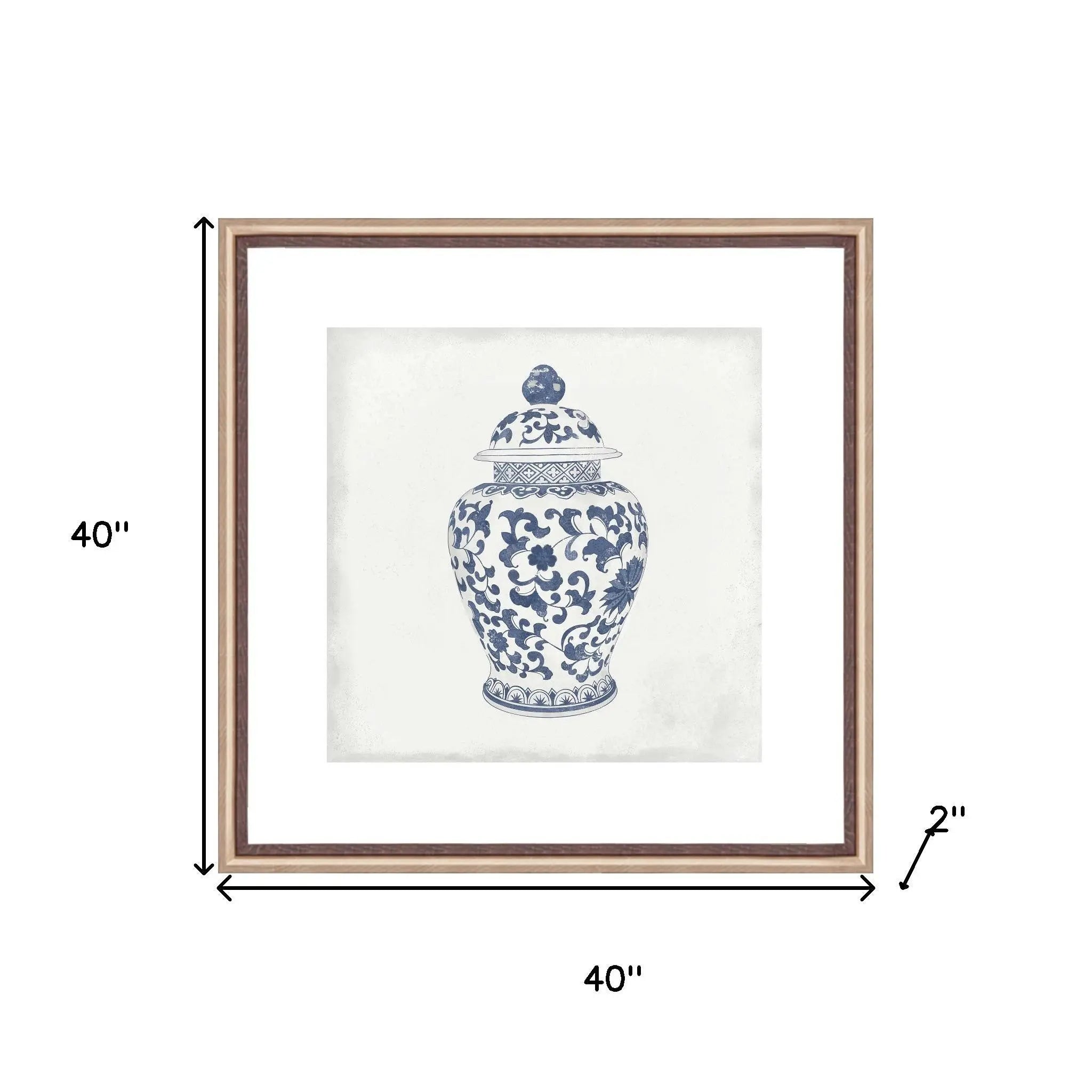 Ceramic Bloom II Hand Painted Light Brown Shadowbox Wall Art Homeroots Home Decor